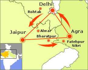 Jaipur golden triangle